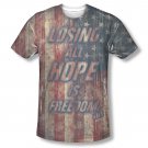 Fight Club Losing All Hope Sublimation T-Shirt Red