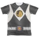Power Rangers Emblem Costume Sublimation T-Shirt Black