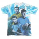 Star Trek TOS Space Shadows Sublimation T-Shirt Blue
