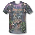 Jurassic Park Welcome To The Park Sublimation T-Shirt Purple