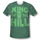 King Of The Hill Logo Sublimation T-Shirt Green