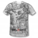 Sons Of Anarchy Brawl Sublimation T-Shirt Gray