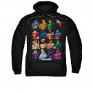 Batman Cast Of Characters Pullover Hoodie Black