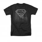 Superman Skyline T-Shirt Black