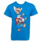 Nintendo Men's Get Offa Me Mario T-Shirt Blue