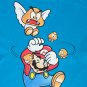 Nintendo Men's Get Offa Me Mario T-Shirt Blue