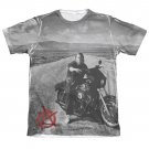 Sons Of Anarchy Open Road Sublimation T-Shirt Gray