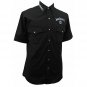 Jack Daniel's Whiskey Button-Up Dress Shirt Black
