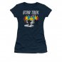 Star Trek Vector Crew Juniors T-Shirt Blue