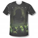 Alien Ominous Sublimation T-Shirt Black