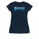 Parks & Recreation City Of Pawnee Juniors Tee Shirt Blue