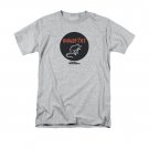 Parks & Recreation Mouse Rat Circle Logo Tee Shirt Gray