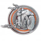 Ghost Rider 3-Inch Belt Buckle Silver