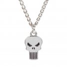 Punisher Skull Logo Necklace Metallic