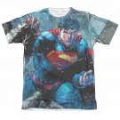 Superman Rumble Sublimation T-Shirt Blue