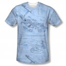Star Trek Print Sublimation T-Shirt Blue