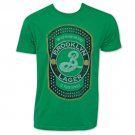 Men's Brooklyn Brewery Lager Beer Logo T-Shirt Green