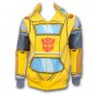 Transformers Full Hood Mask Autobot Bumblebee Sweatshirt Costume Hoodie Yellow