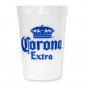 Corona Extra Plastic Drinking Cup Clear