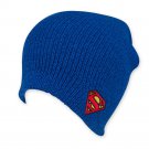 Superman Logo Men's Beanie Blue