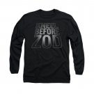 Superman Kneel Before Zod Long Sleeve T-Shirt Black