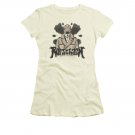 Watchmen Rorschach Ink Blots Juniors T-Shirt Off White