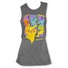 Pokemon Grey Women's Pikachu Boxes Tank Top Dress Gray
