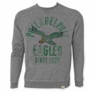 NFL Philadelphia Eagles Men's Since 1933 Junk Food Crewneck Sweatshirt Gray