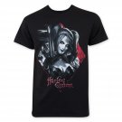 Batman Harley Quinn Gun Pose Tee Shirt Black