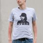 Keystone Light Keith Stone Heather Grey Graphic TShirt Gray