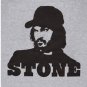 Keystone Light Keith Stone Heather Grey Graphic TShirt Gray