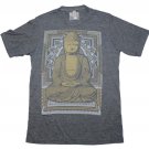 Curbside Clothing Budda Multicolor Triblend T-Shirt Blue