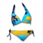 Corona Extra Sunset Beach Bikini Swimsuit Blue
