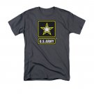 US Army Star Logo T-Shirt Gray