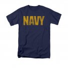 US Navy Logo T-Shirt Blue