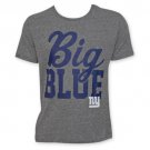 Junk Food NFL Big Blue New York Giants Men's Tee Shirt Gray