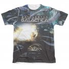 Battlestar Galactica Battle Seat Men's Sublimation Tee Shirt Black