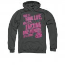 Fight Club Life Ending Pullover Hoodie Gray
