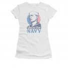 US Navy Join Now Juniors T-Shirt White