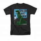 Edward Scissorhands Men's Was Here Tee Shirt Black