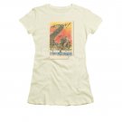 US Army Action Poster Juniors T-Shirt Off White