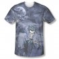 Batman Men's Catch The Joker Sublimation Tee Shirt Gray