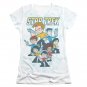 Star Trek Quogs Crew Sublimation Juniors T-Shirt White