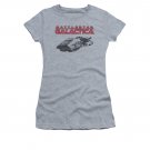 Battlestar Galactica Juniors Ship Logo Tee Shirt Gray