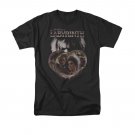 Labyrinth Men's Globes Tee Shirt Black