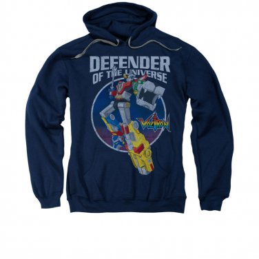 Voltron Defender Pullover Hoodie Gray
