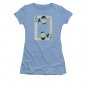 Star Trek TOS Spock Jack Juniors T-Shirt Blue