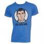 Sterling Archer FX Cartoon I'd Do Me T-Shirt Blue