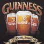 Guinness Triple Pint Design TShirt Black