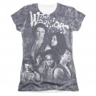 The Warriors Moody Streets Sublimation Juniors T-Shirt Gray